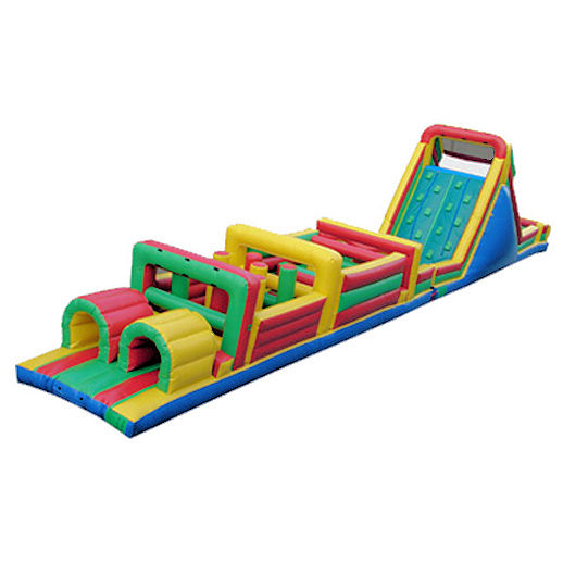 70 foot rock wall obstacle course michigan inflatable moonwalk party rentals