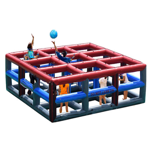 9 Square in Air interactive inflatable party rental michigan