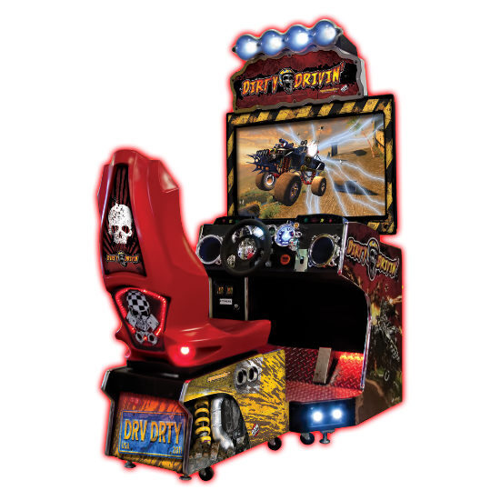 Dirty Drivin Arcade Game Rental Michigan