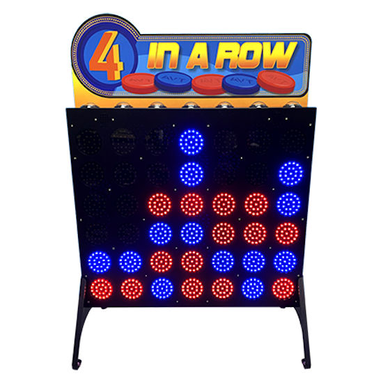 Giant LED connect 4 in a row game rental Michigan