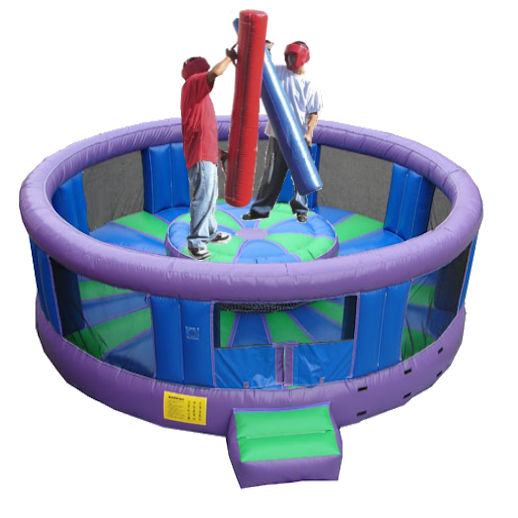 Gladiator Arena Joust interactive inflatable party moonwalk rental michigan