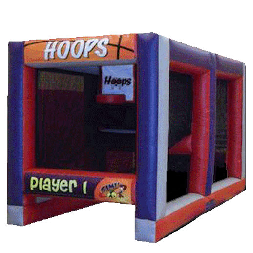 Hoops Inflatable Basketball Rental Michigan