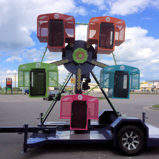 Mini Kiddie Ferris Wheel Carnival Ride Rental Michigan