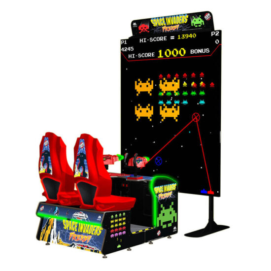 Space Invaders Frenzy Arcade Game Rental Michigan