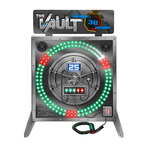 The Vault giant LED skill Arcade carnival game party rental michigan