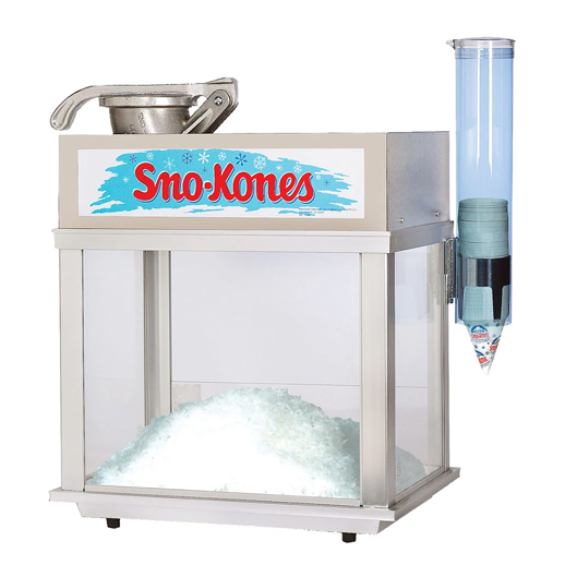 sno kones snow cone machine concession rental michigan